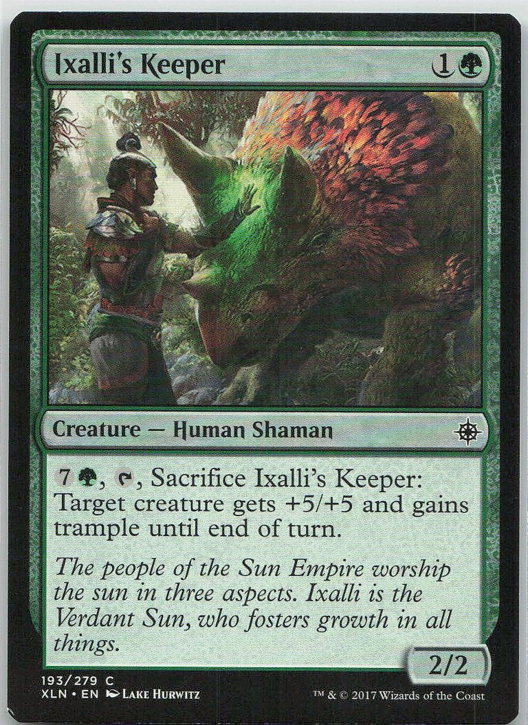 Ixalli's Keeper