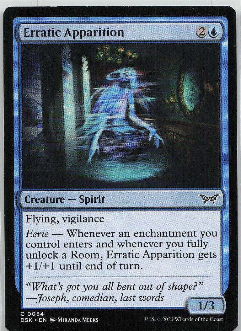 Erratic Apparition