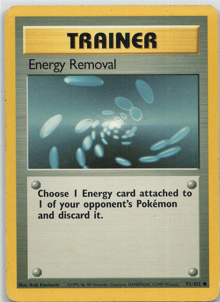Energy Removal