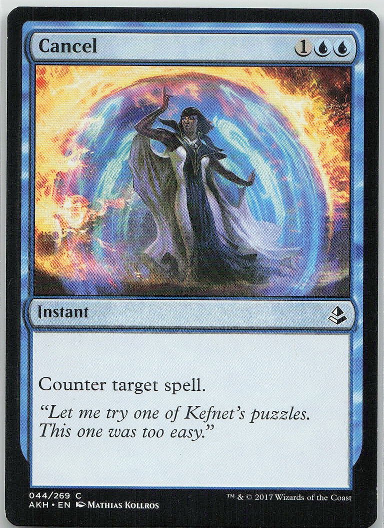 Cancel