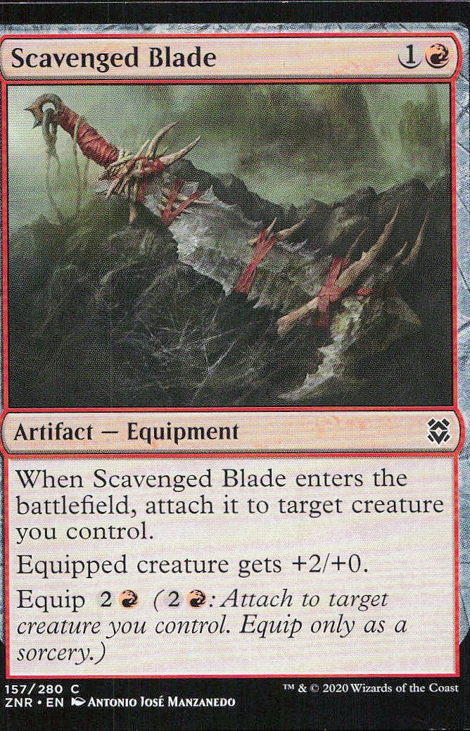 Scavenged Blade
