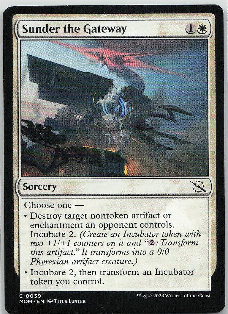 Sunder the Gateway