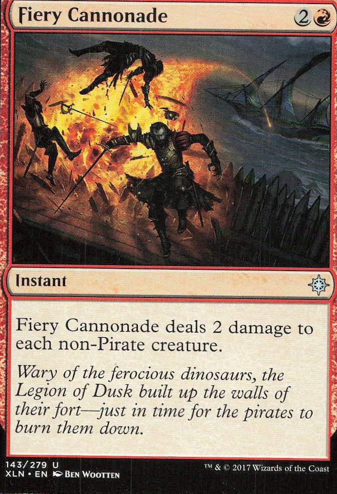 Fiery Cannonade