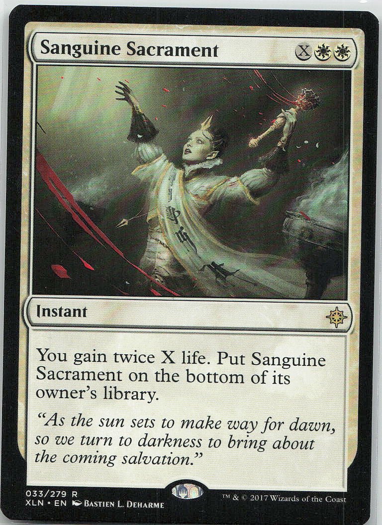 Sanguine Sacrament