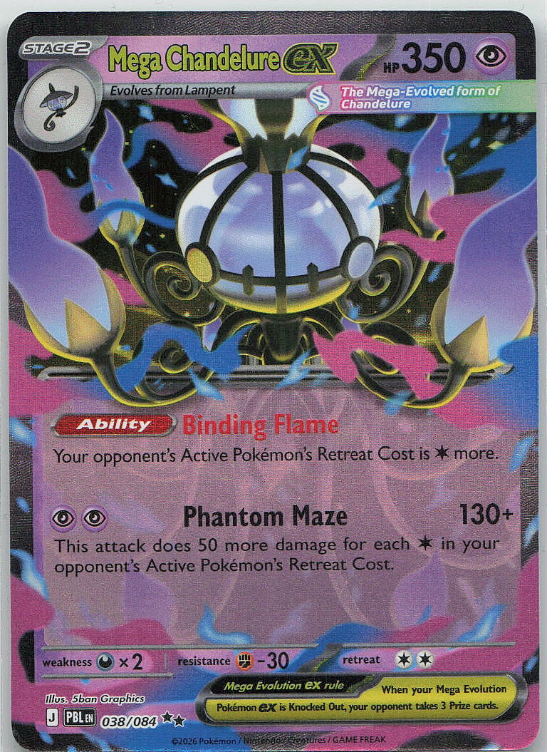 Mega Chandelure ex