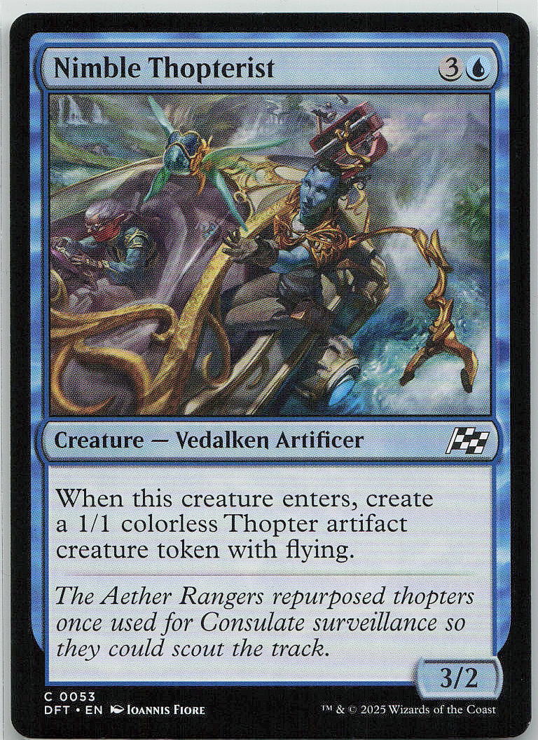 Nimble Thopterist