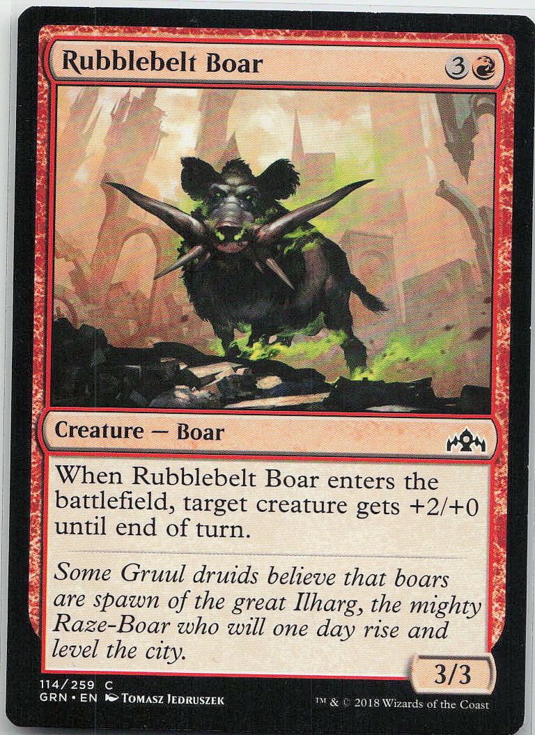 Rubblebelt Boar