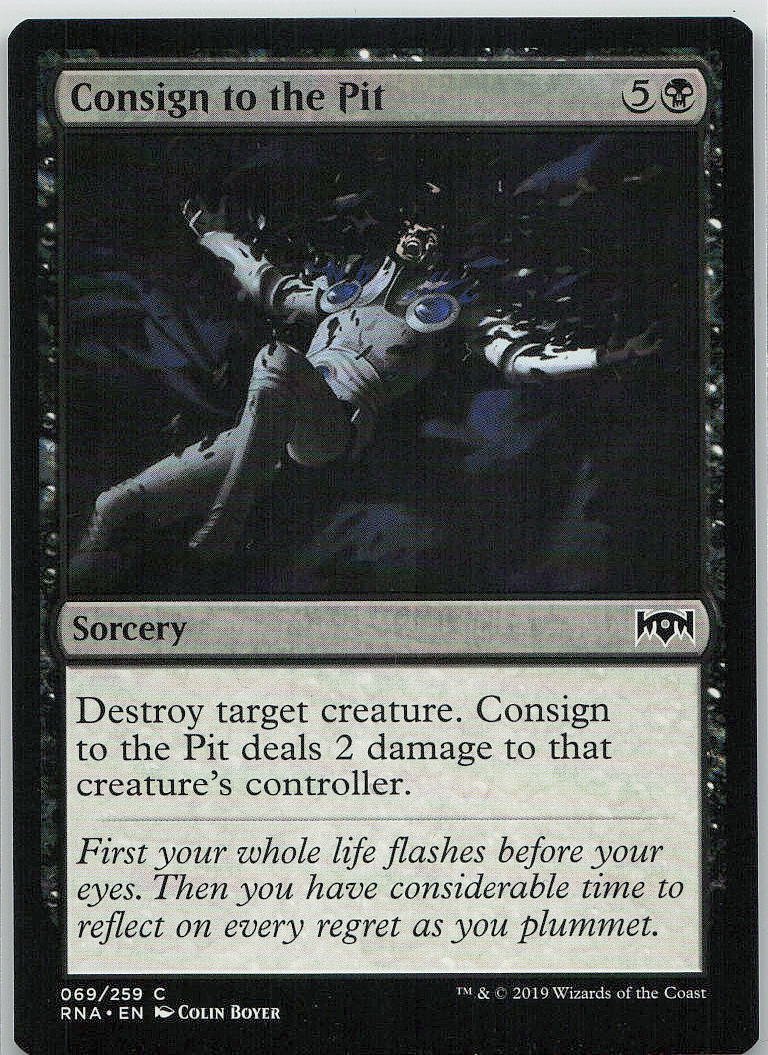 Consign to the Pit