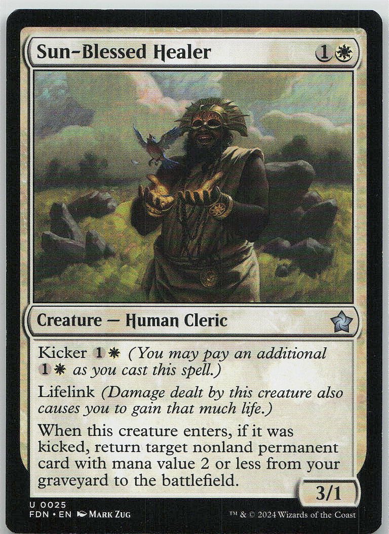 Sun-Blessed Healer