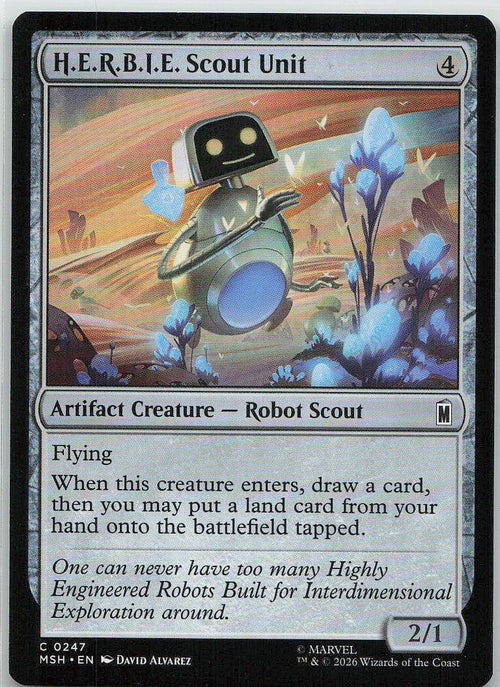 H.E.R.B.I.E. Scout Unit