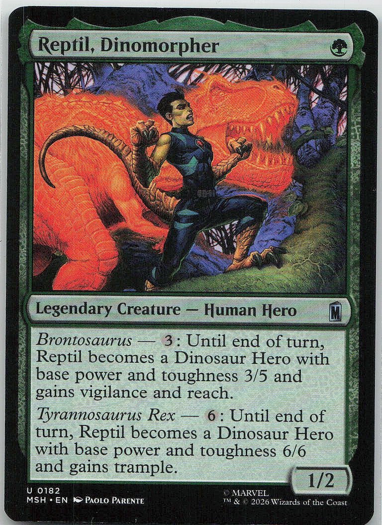 Reptil, Dinomorpher