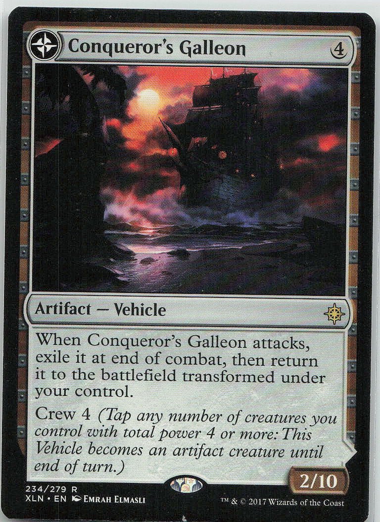 Conqueror's Galleon // Conqueror's Foothold