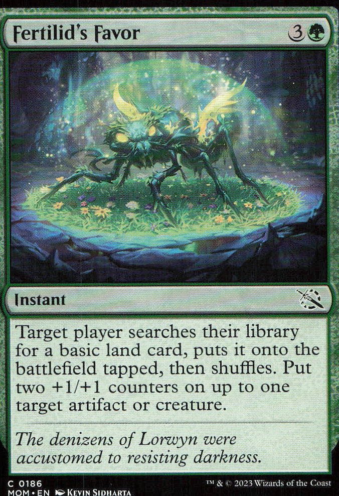 Fertilid's Favor