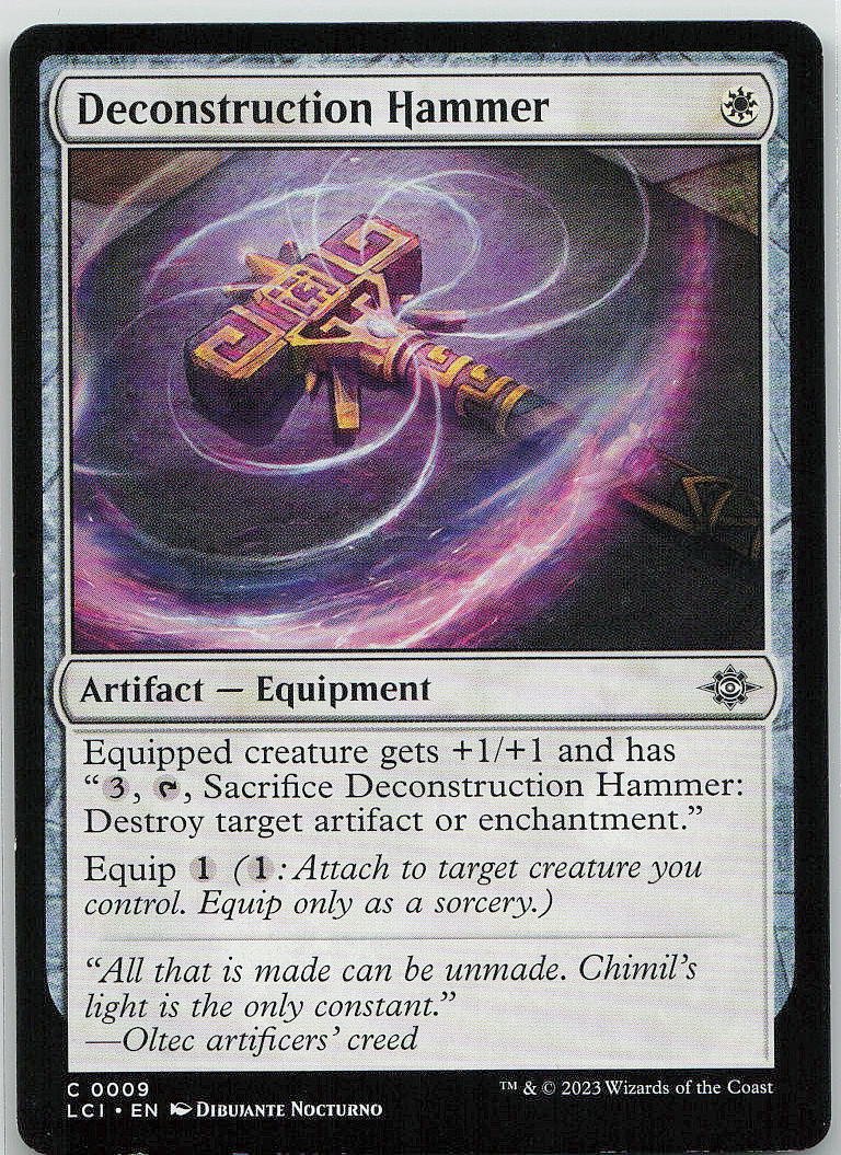 Deconstruction Hammer
