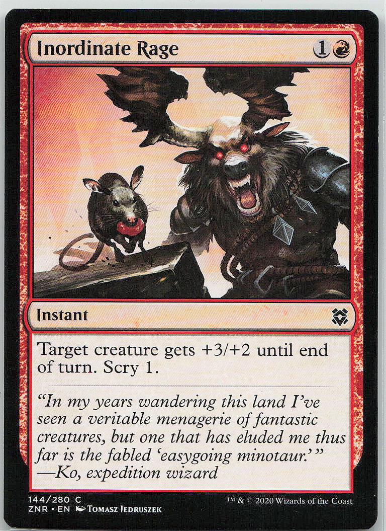 Inordinate Rage