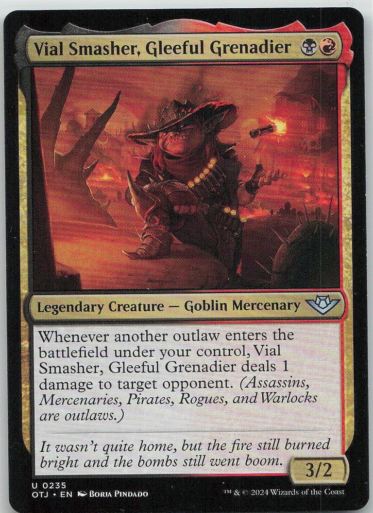 Vial Smasher, Gleeful Grenadier