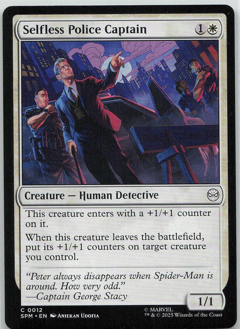 Selfless Police Captain