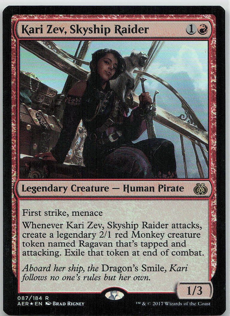 Kari Zev, Skyship Raider