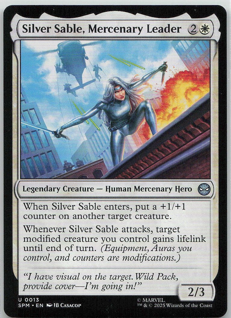 Silver Sable, Mercenary Leader