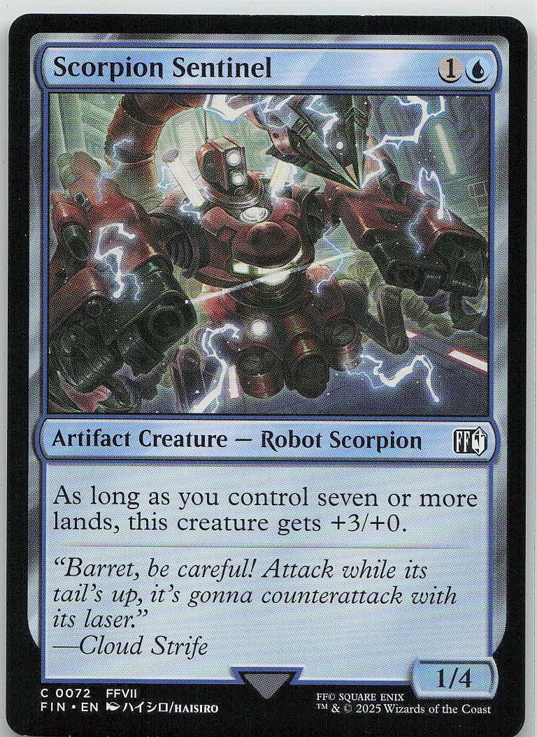 Scorpion Sentinel
