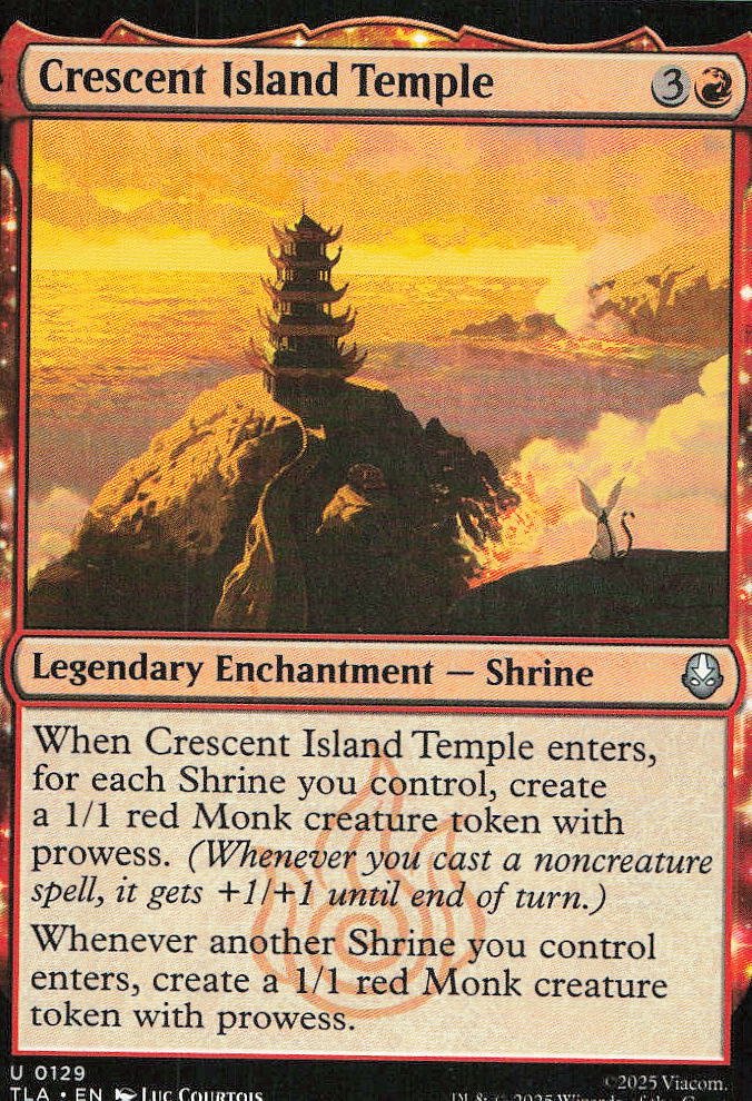 Crescent Island Temple