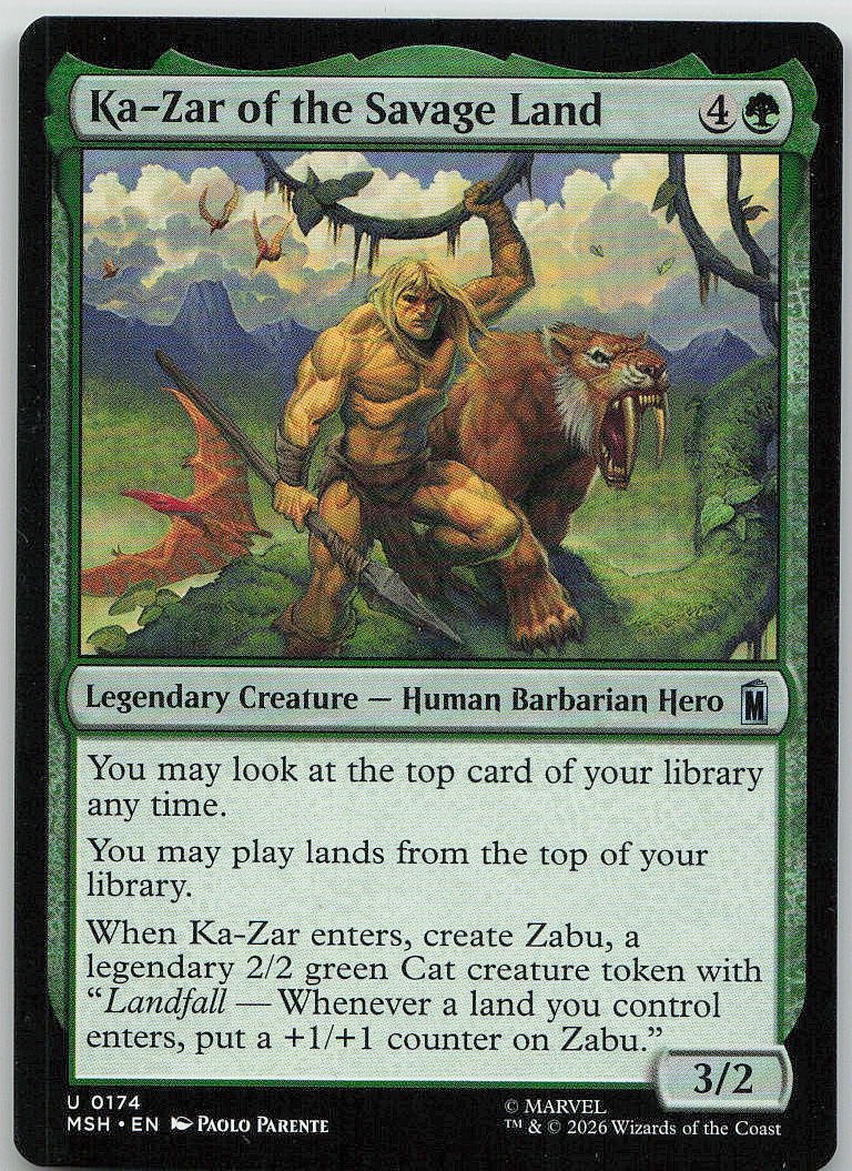 Ka-Zar of the Savage Land