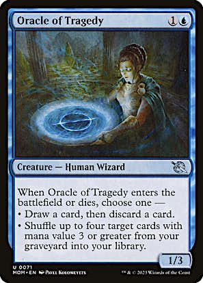 Oracle of Tragedy #71 March of the Machine en