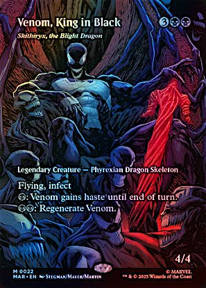 Skithiryx, the Blight Dragon #22 Foil Marvel Universe en