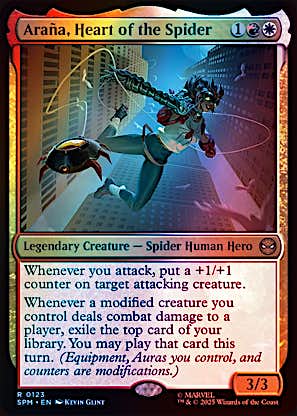 Araña, Heart of the Spider #123 Foil Marvel's Spider-Man en