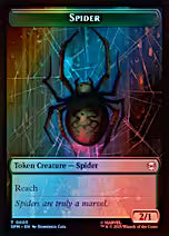 Illusion Villain // Spider - MTG SPM Foil