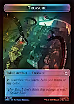 Human Citizen // Treasure - MTG SPM Foil