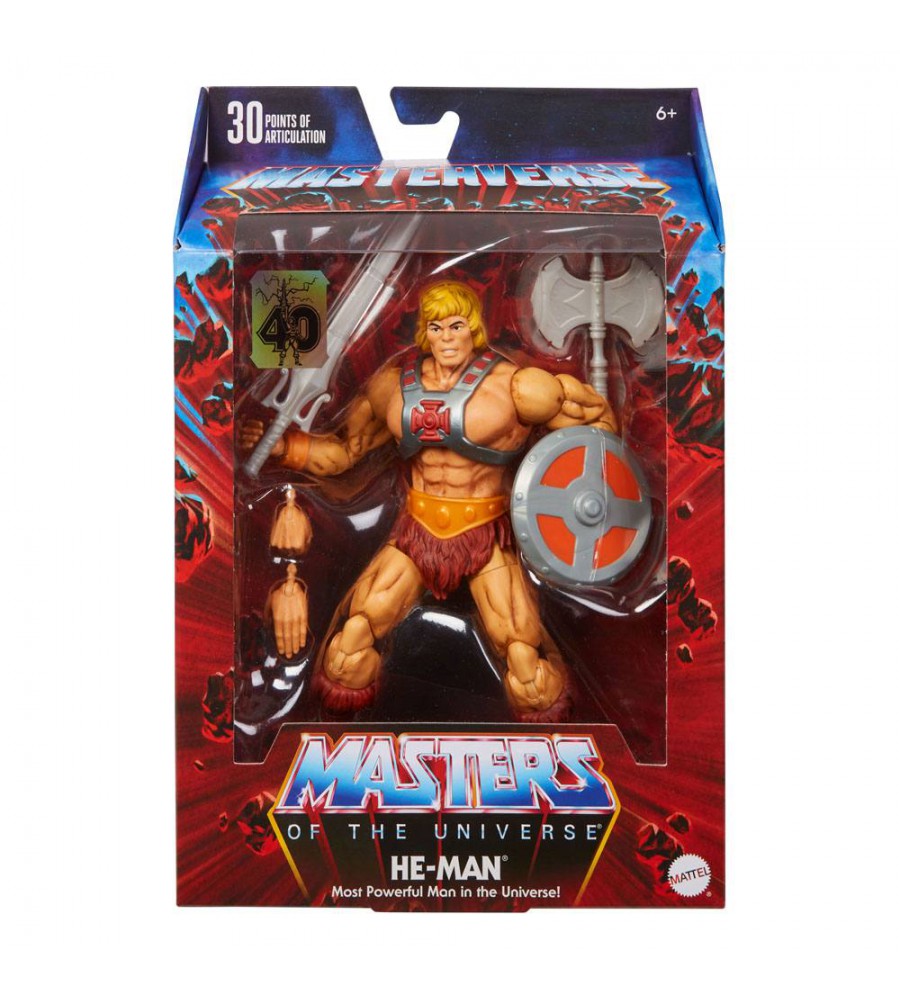 Masters of the Universe Masterverse 40th Anniversary He-Man Action Figure