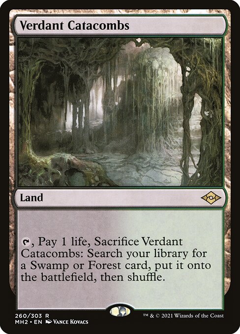 Image of Verdant Catacombs Modern Horizons 2 (mh2) #260