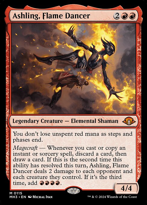 Image of Ashling, Flame Dancer Modern Horizons 3 (mh3) #115