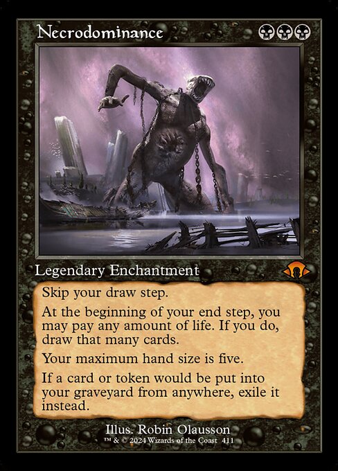 Image of Necrodominance Modern Horizons 3 (MH3) #411