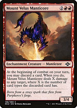 Mount Velus Manticore #136 Modern Horizons 2 en