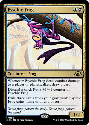 Psychic Frog - 199 - Modern Horizons 3 - MTG