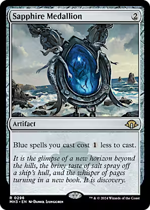 Sapphire Medallion - 296 - Modern Horizons 3 - MTG