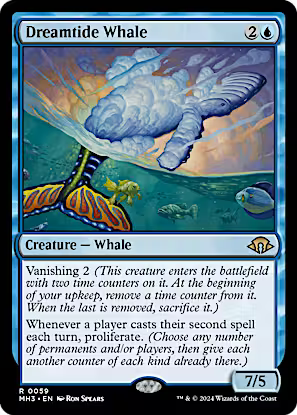 Dreamtide Whale - 59 - Modern Horizons 3 - MTG