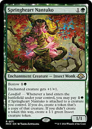 Springheart Nantuko - 171 - Modern Horizons 3 - MTG