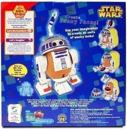 Star Wars Mr. Potato Head Artoo-Potatoo with Princess Tater Figure