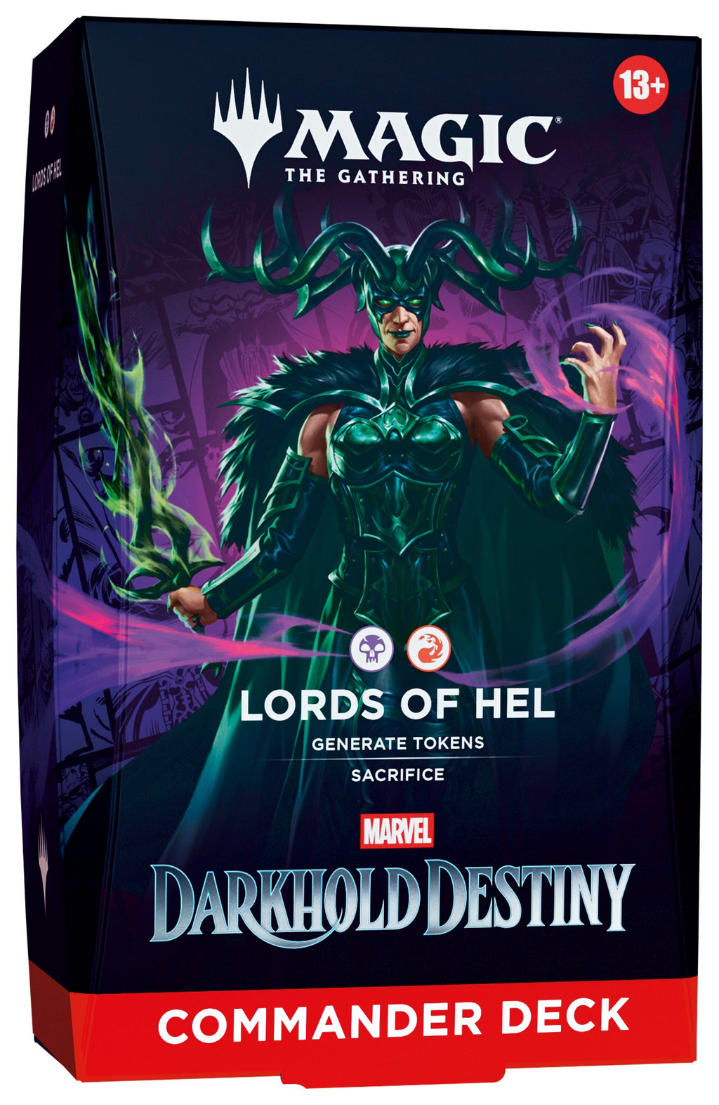MTG Marvel Darkhold Destiny - Larrikin Halloween Collector Bundle – Commander Deck – Lords of Hel