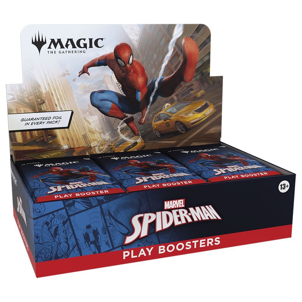 Magic Spiderman - Play Booster Display - Pop Culture Larrikin 