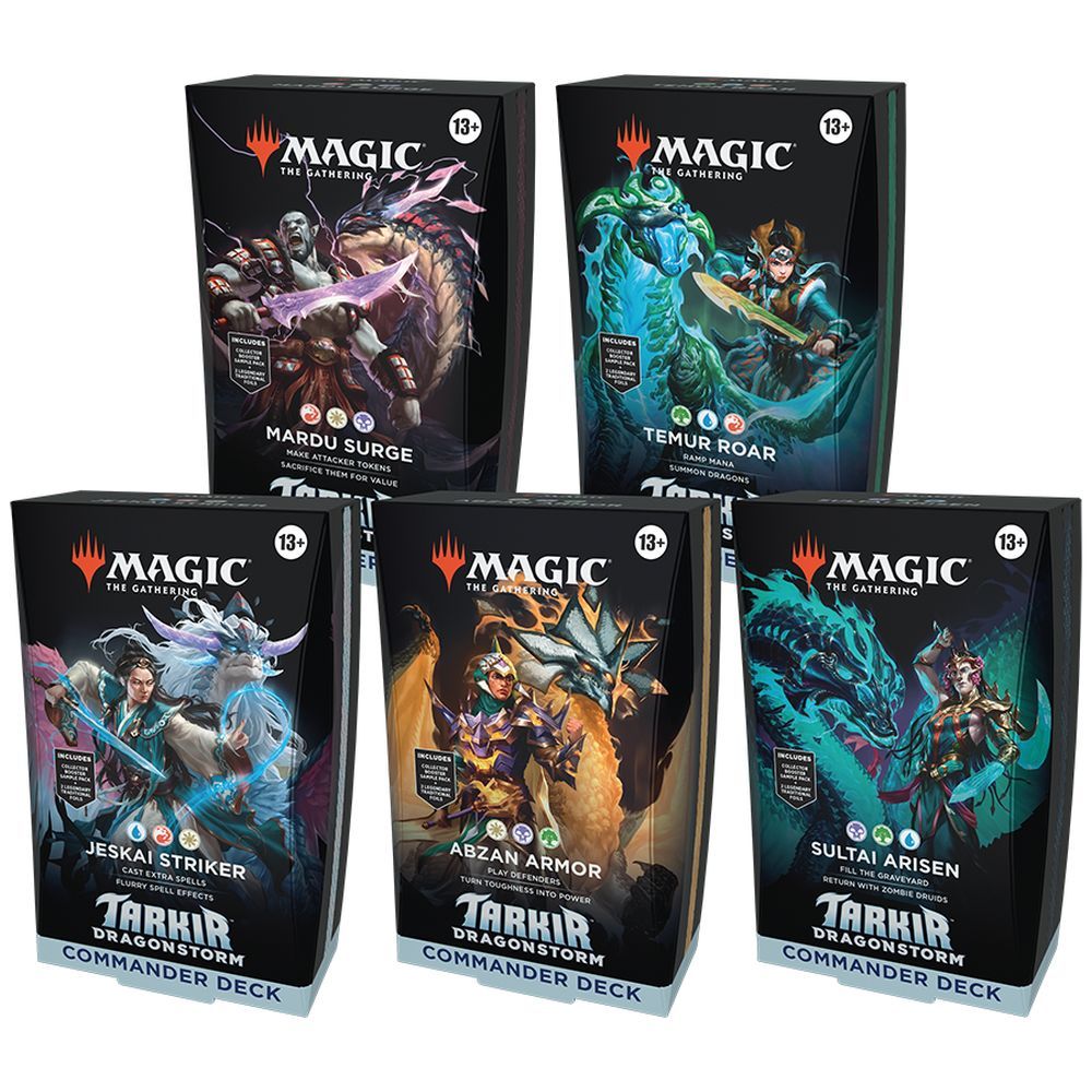 Magic Tarkir: Dragonstorm - Commander Deck - Pop Culture Larrikin 