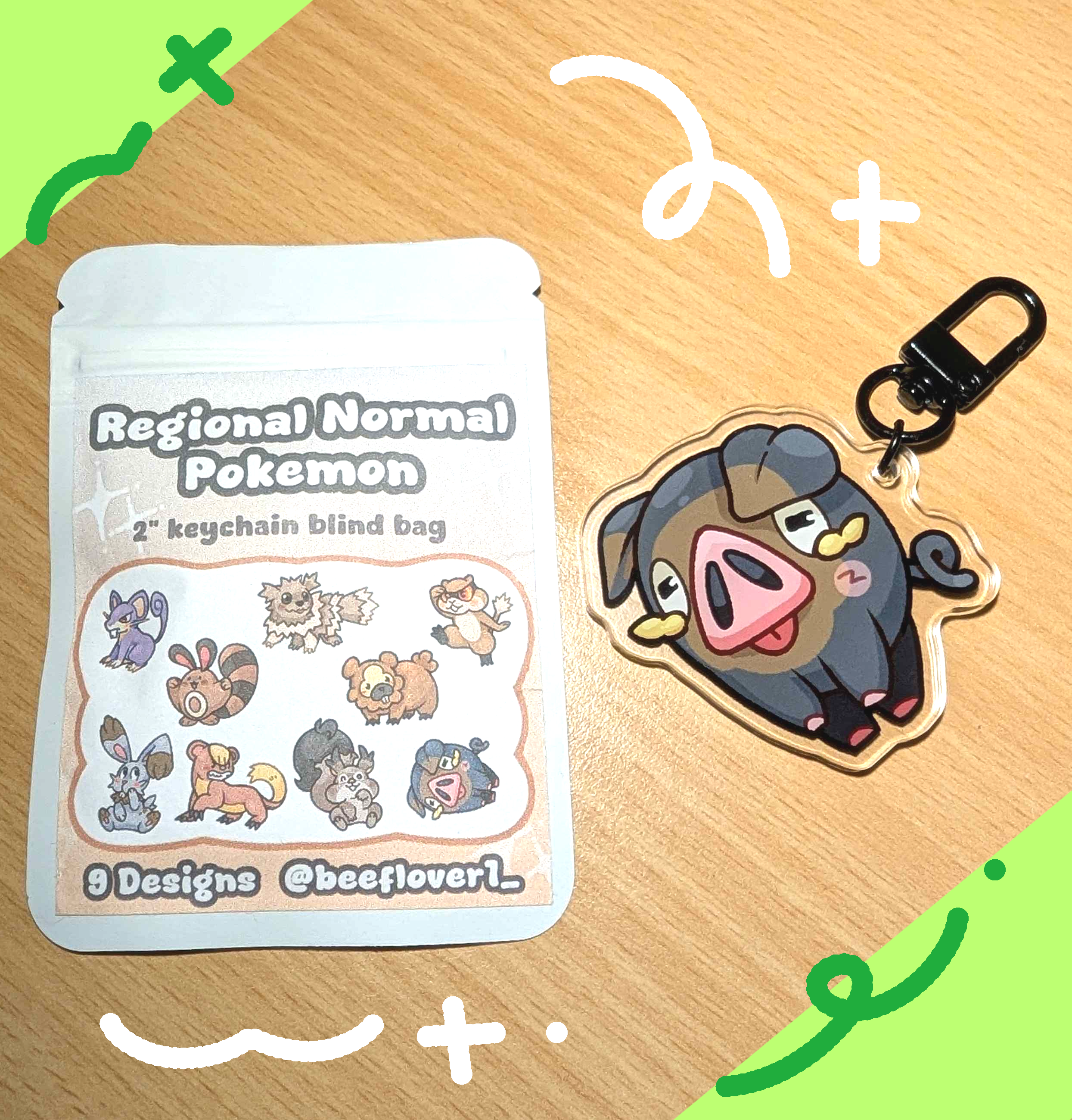Regional Normals Blind bag - @beeflover1_ - Local Artist