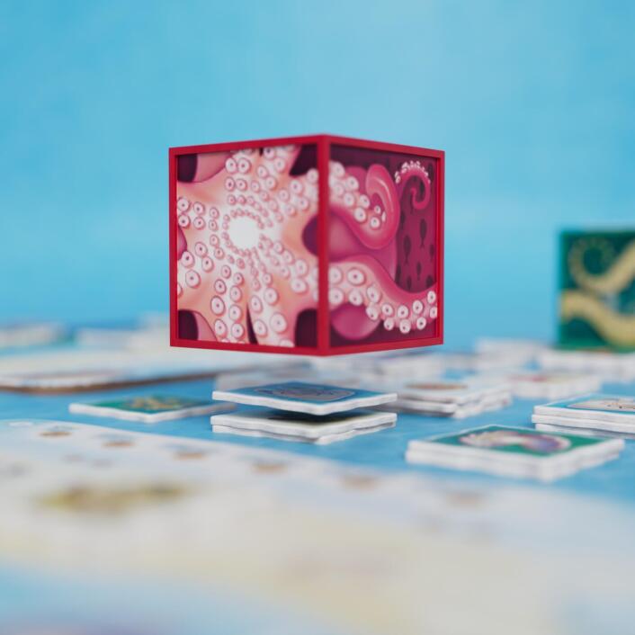 Octocube (Plus 5-Tile Promo Pack) - Board Game