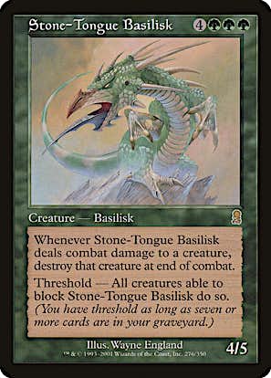 Stone-Tongue Basilisk #276 Odyssey en