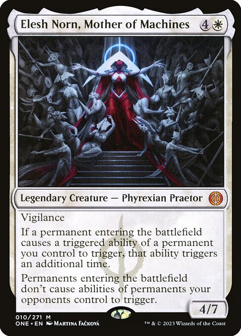 Image of Elesh Norn, Mother of Machines Phyrexia: All Will Be One (ONE) #10