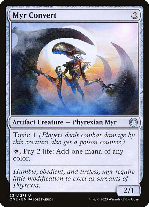 Image of Myr Convert Phyrexia: All Will Be One (ONE) #234