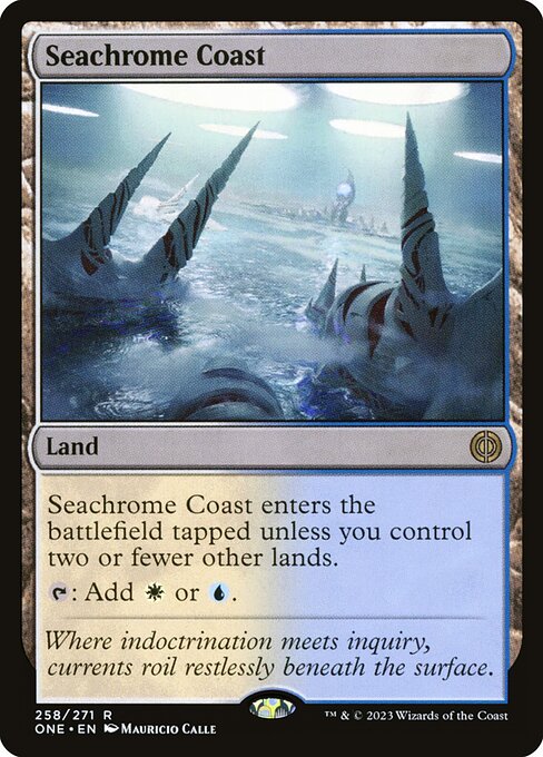 Image of Seachrome Coast Phyrexia: All Will Be One (one) #258